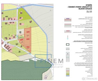 Stavební pozemek pro bydlení, 1239 m2 - Otmíče, ev.č. 00380 - 16