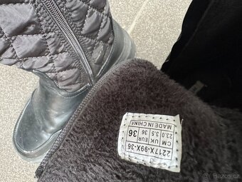 PRODÁM DÍVČÍ KOZAČKY RESERVED NA ZIP, VELIKOST 36, JAKO NOVÉ - 16