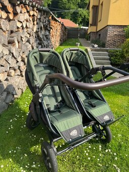 Dvojčecí kočár TFK DUO 2 2023 olive - 16