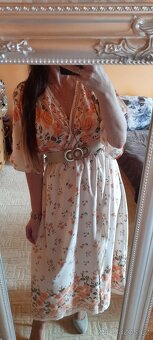 Shein květované dlouhé šaty - NOVÉ - 16