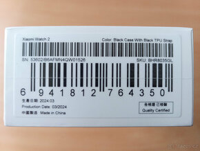 Chytré hodinky XIAOMI WATCH 2, NOVÉ, NFC, paměť 32GB... - 16