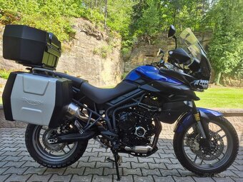 Triumph Tiger 800 XRT - SUPER STAV + VÝBAVA 155.000,- Kč - 16