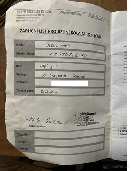 Horské jízdní kolo MRX ELITE 29 - 16