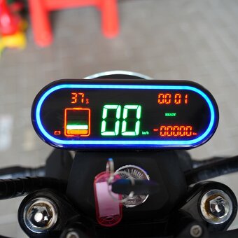 elektrický skútr, ektrická koloběžka MIKU MAX -bílá,použitá - 16
