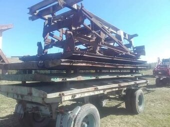 Kompletne kolesá  diely na vlecku prives - 16