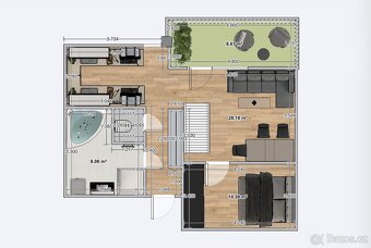 Byt 2+KK, 55m2, Poděbrady, poblíž lázeňské kolonády - 16