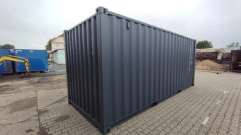 Lodní-skladový kontejner 20ft po jedné cestě barva antracit - 16