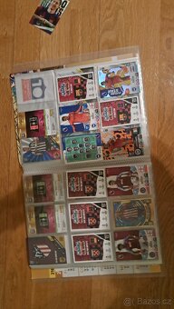 Fotbalové kartičky - 186ks - 16