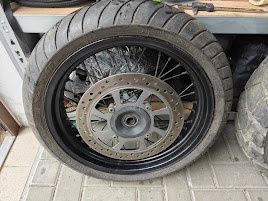 Motardová kola 17" D.I.D Japan  - Honda FMX 650 - 16