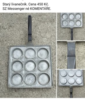Staré doplňky, porcelán ,atd viz fota. Ceny viz fota. - 16