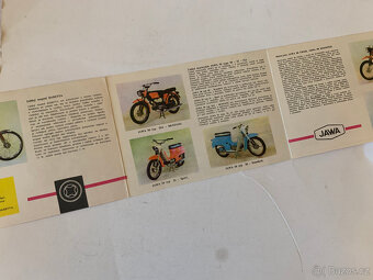 Prospekty ČZ, Jawa, Piaggio Ciao a Motobécane - 16