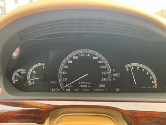 Mercedes-Benz S600L, 1. majitel, 70.000 km - 16
