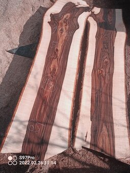 Super tmavé ořechové XXXL fošny a koláče - 16