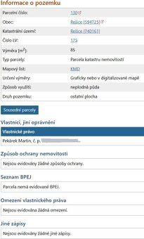 Pozemek se sklepem u dukovan - 16