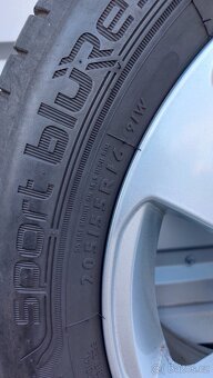 Alu kola 5x112 r16 originál Škoda Octavia II - 16