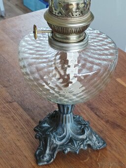 STAROŽITNÁ PETROLEJKA VE STYLU ART NOUVEAU, FRANCIE, 1900 - 16