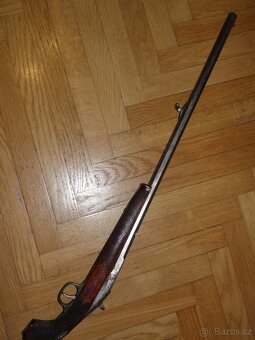 Historická flobertka 9mm - výrobce Emil Eggerth z Písku - 16