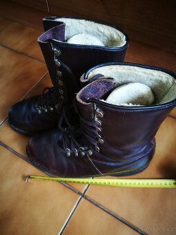 Starý kožený kabát+ boty - 16