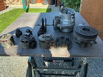 Prodám rozebraný motor Jawa ČZ 175/356 - 16