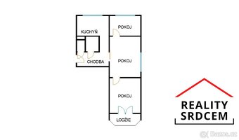 Pronájem družs. bytu 3+1+lodžie/56m2 na ul. Haškova, Karviná - 16