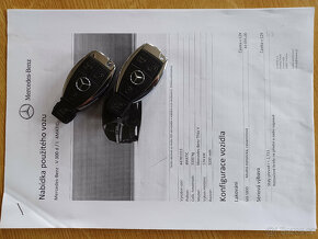 Mercedes Benz V 300d L 4M,původ CZ,servis,41tkm,tažné, - 16