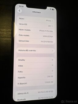iPhone 11 Pro Max 256GB Space Gray - 16