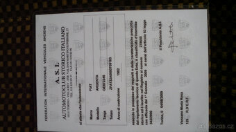 Fiat Argenta 1.6  1.serie 1.Majitel - 16