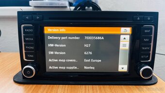 Rádio RNS 510 - Multivan / Touareg - RNS510 - DAB+ LED, SSD - 16