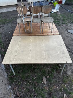 Venkovní dětský stoly s židlemi - 16