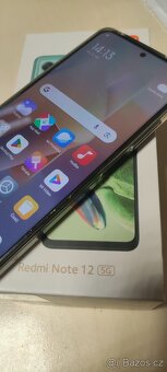 Xiaomi redmi Note 12 5G 6.8" 6/128 + 256GB + EXTRA BALENÍ - 16