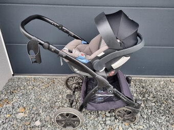 Kočárek Noordi Fjordi 3v1 s autosedačkou, dark grey (2021) - 16