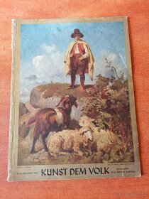 Starý historický časopis KUNST DEM VOLK - 16