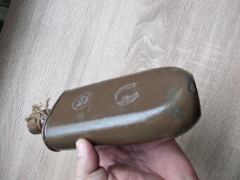 CSR-vojenska hneda polni lahev znacena vyrobcem a rokem 1926 - 16
