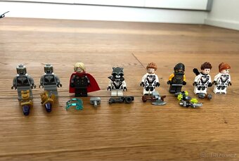 Lego Avengers raketa + bonusová Lego Avengers motorka - 16