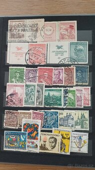 Poštovní známky - sbírka - filatelie, filatelistika - 16
