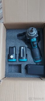 Aku MINI Rázový utahovák-vrtačka,2xAku+nabíječka,NEW. - 16