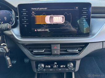 Škoda Scala 1.5TSI 110kW Man. 32tkm DAB Navigace Tempomat Qi - 16