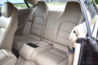 Mercedes Benz E 350 CDI 170kw/Coupe/222tkm/Automat/černé - 16