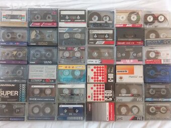 Nove foto 3.11. málo použitych 590 MC kazet od 9 Kč - 16