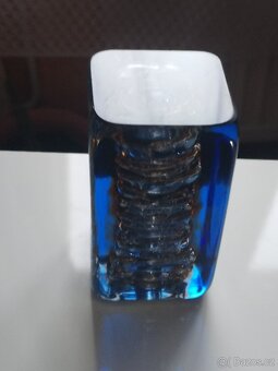 Váza Hutní sklo-František Vízner Škrdlovice vzor 6860/18 - 16