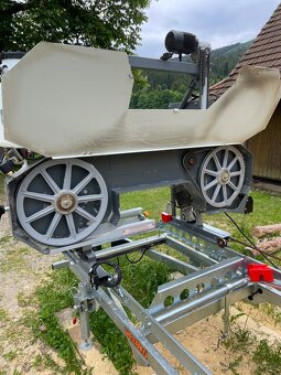 Kmenová pásová pila PILOUS CTR 750 EV - mobilní provedení - 16