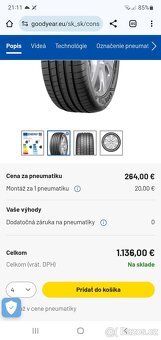 Goodyear eagle f1 asymetric 245/50 r20 letne pneumatiky - 16
