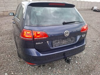 VW GOLF 7  Variant 2.0TDI 110Kw. př.6r.manuál, r.v.2016.led. - 16