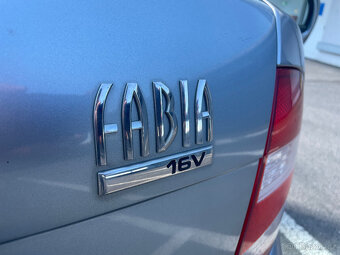 Škoda Fabia 1.4 16V, původ ČR, 2. majitel - 16