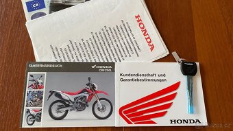 Honda CRF 250L / po servisu, 2x klíč,serviska/ doplňky / TOP - 16