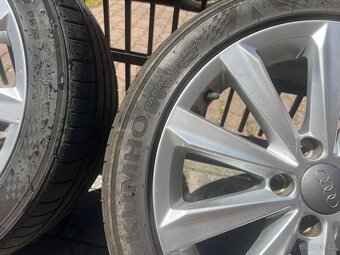 Alu Škoda/VW/Audi 225/45/17 s letními pneu - 16