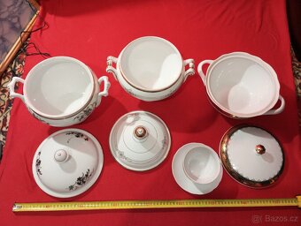 Teriny 7 ks + miska na polévku - 16