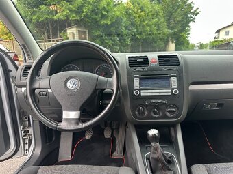 VW GOLF 5 1.4MPI EDICE GOAL NAJETO 93 TIS KM NOVÁ STK - 16