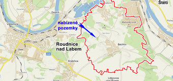 Zahrada, rokle, pozemek k rekeraci,10.731m2, Bechlín u RCE - 16