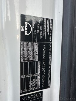 MAN TGM 18.280. Nosič kontejneru 4X4. - 16